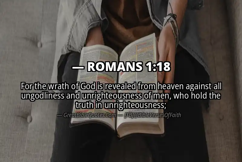 ROMANS 1:18 Verse