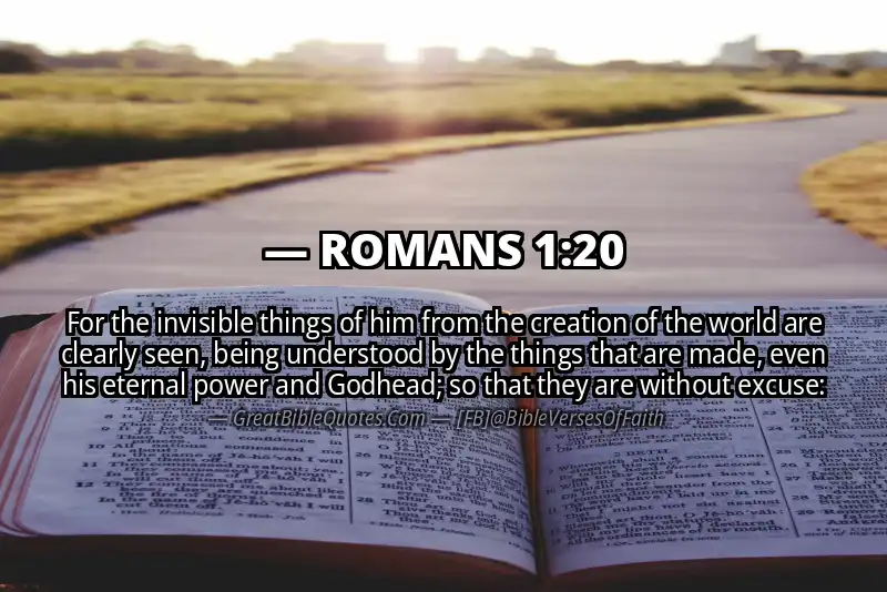 ROMANS 1:20 Verse