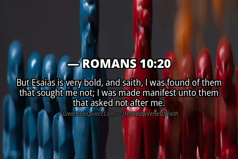 ROMANS 10:20 Verse