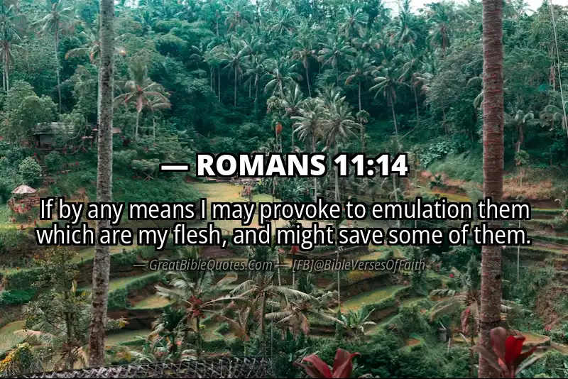 ROMANS 11:14 Verse