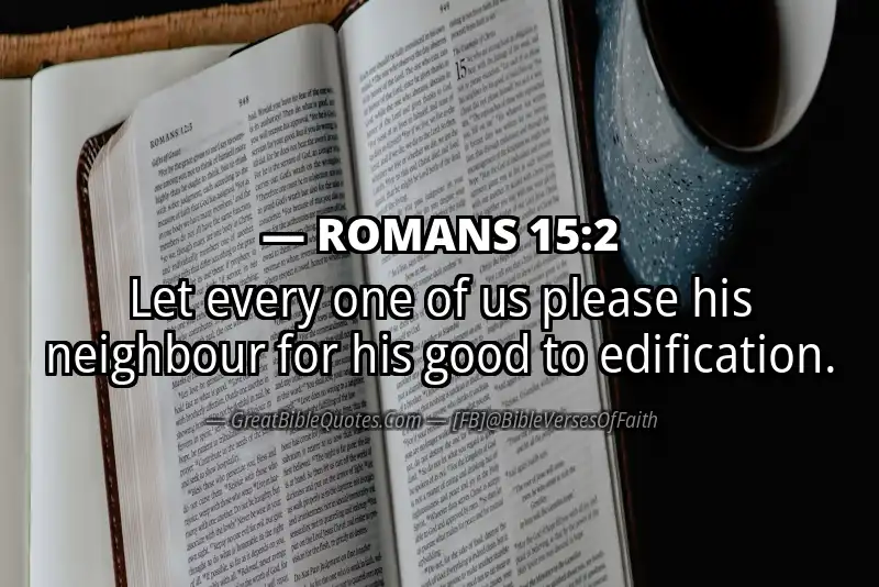 ROMANS 15:2 Verse