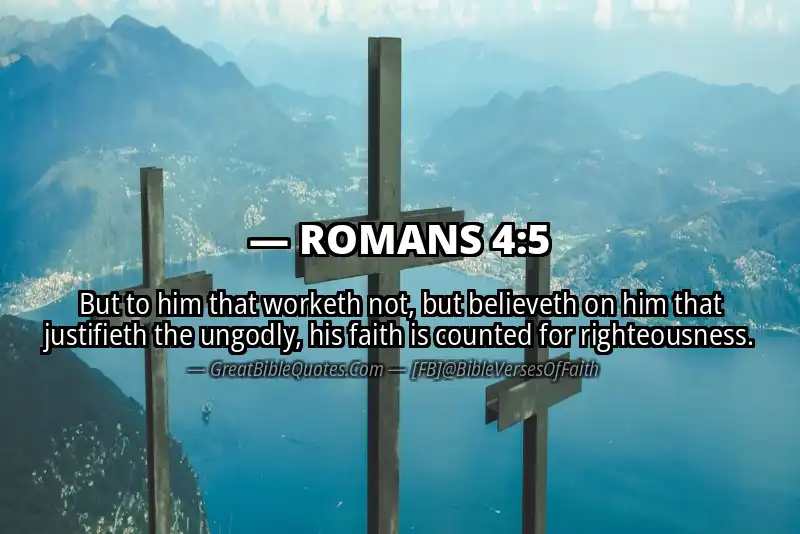 ROMANS 4:5 Verse Image