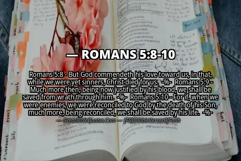 Image for ROMANS 5:8-10 Bible verse