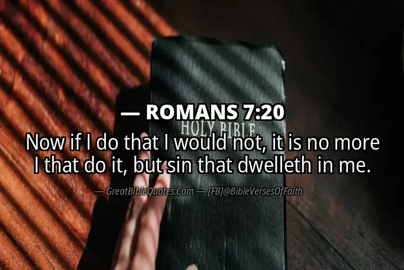 ROMANS 7:20 Verse