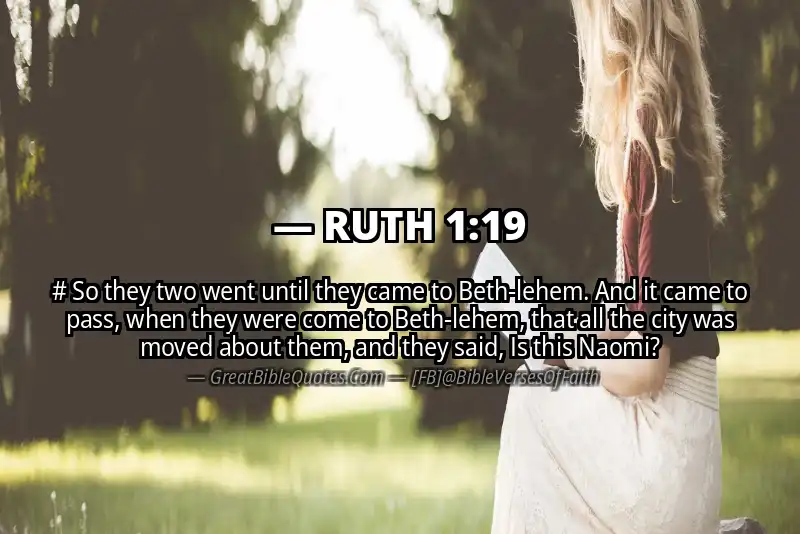 RUTH 1:19 Verse