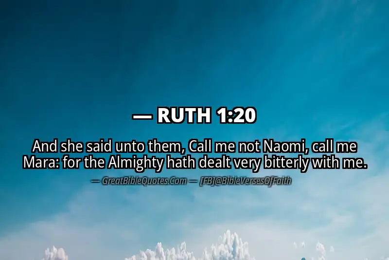 RUTH 1:20 Verse