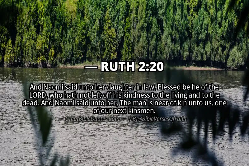 RUTH 2:20 Verse