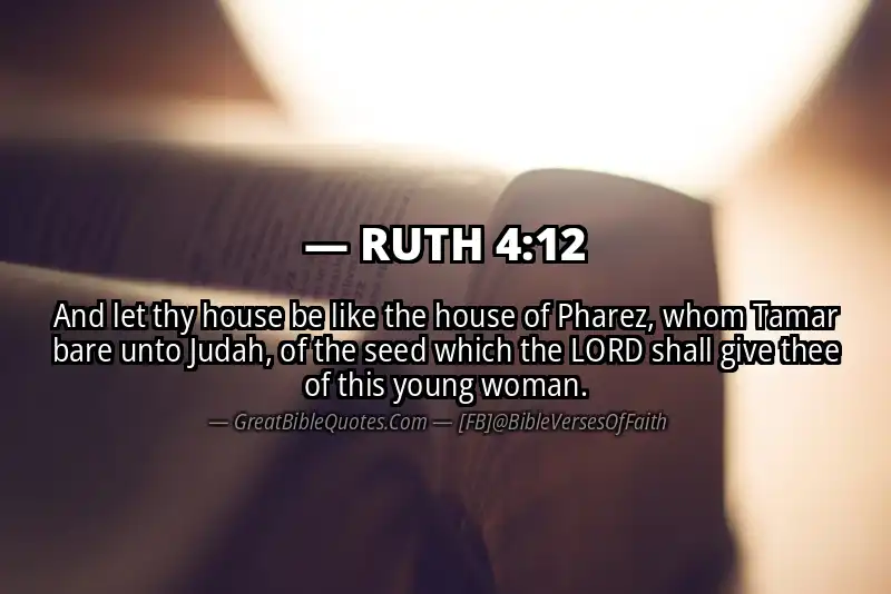 RUTH 4:12 Verse