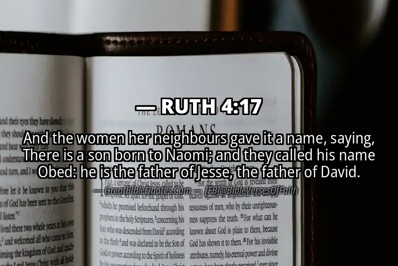 Bible verse: RUTH 4:17 Image