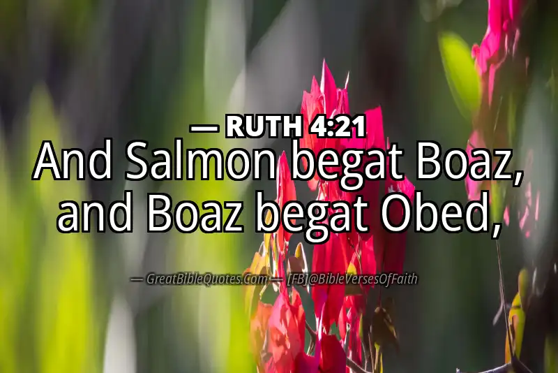 Bible verse: RUTH 4:21 Image