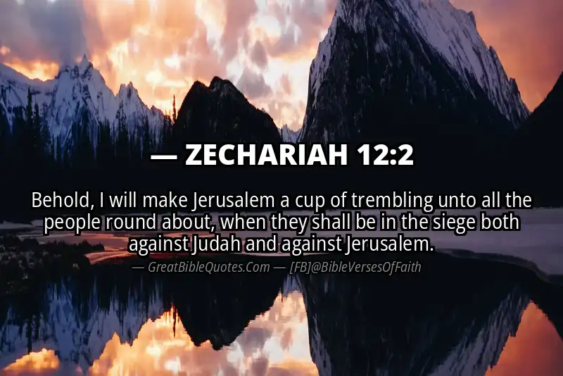 Bible verse: ZECHARIAH 12:2 Image