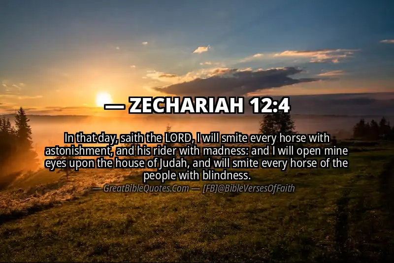 Bible verse: ZECHARIAH 12:4 Image